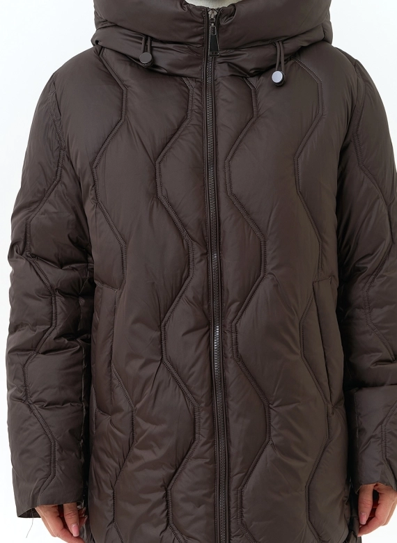 Женская куртка с капюшоном фото