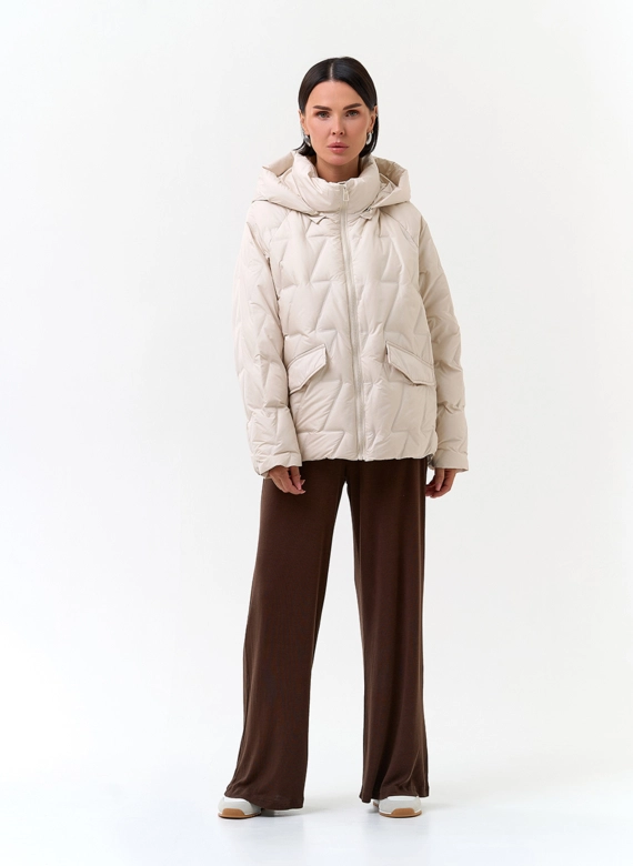 Женская куртка с капюшоном