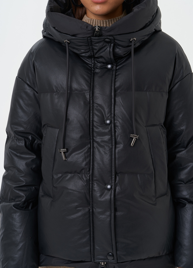 Утепленная куртка с капюшоном модель № 27866 универмаг малина